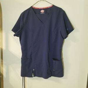 Set of Dickies Extreme Stretch Navy Scrubs